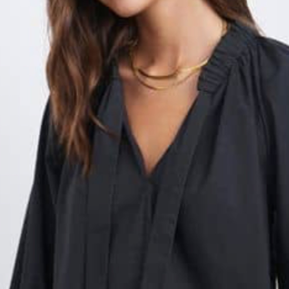 Rails Black Amal pullover blouse top, S,  G955 - Picture 4 of 7